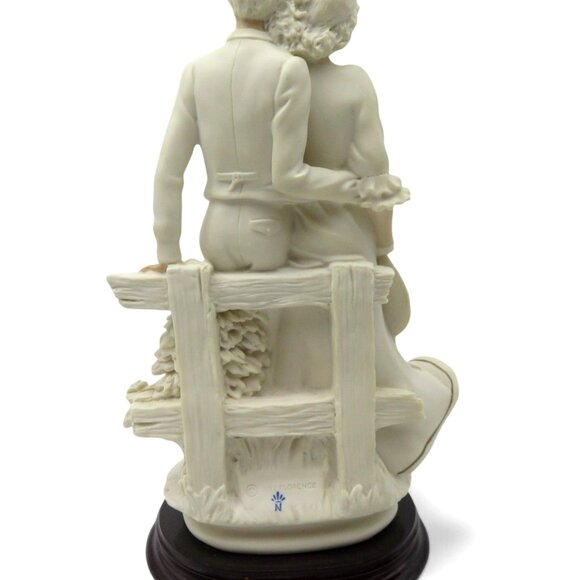 GIUSEPPE ARMANI Together Lovers 1992 Florence Italy Vintage Figurine 0888F - Picture 4 of 12